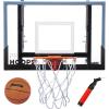 imageFranklin Sports Wall Mounted Basketball Hoop  Fully Adjustable  Shatter Resistant  Accessories Included BlackWhite