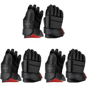 Franklin Sports Ice Hockey Gloves – 10″ Youth Gloves – Thumb Lock System – Flexible Full Motion Cuff – Perfect for Kids(10″ (Pack of 3))
