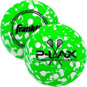 Franklin Sports Lacrosse Balls – Practice Lax Balls – 2 Pack – Massage Balls – All Ages Lacrosse(Green)