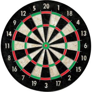 Franklin Sports Professional Dartboard – 18″ Regulation Size(Wire Dartboard)