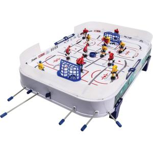 Franklin Sports Table Top Rod Hockey Game Set – Perfect Hockey Toy + Gameroom Game for Kids + Family – Mini Tabletop Rod Hockey Board + Pucks Included