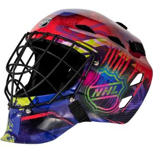 Franklin Sports Youth Hockey Goalie Masks -Street Hockey Goalie Mask for Kids – GFM1500 – Perfect for Street and Indoor Hockey(Graffiti)