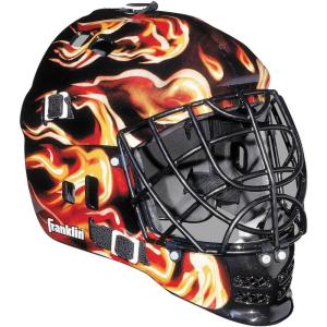 Franklin Sports Youth Hockey Goalie Masks -Street Hockey Goalie Mask for Kids – GFM1500 – Perfect for Street and Indoor Hockey(Inferno)