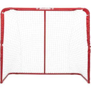 Franklin Sports Youth Street Hockey Net – Indoor Outdoor Steel Hockey Goal for Kids Roller Street – 54″ Inches(Easy Assembly + Carry Bag)