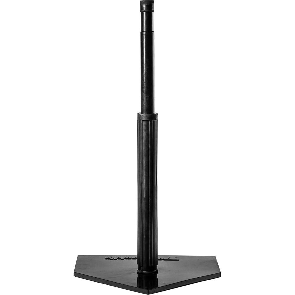 imageFranklin Sports Batting Tee  MLB Industrial Grade Batting Tee  Heavy Duty Baseball and Softball Hitting Tee  Great for Teeball  Adjustable Height Black
