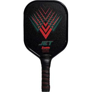 Franklin Sports Pickleball Paddle – Titus + Jet Aluminum Plated Paddles – USA Pickleball (USAPA) Approved Paddle(Red)