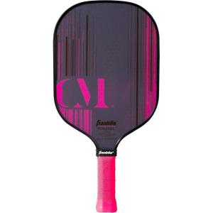 Franklin Sports Pro Pickleball Paddles – Christine McGrath Pro Player Tournament Pickleball Paddles – Polypropylene Paddle with Max Grit Surface – USA Pickleball (USAPA) Approved – 13mm + 16mm Cores(Purple)