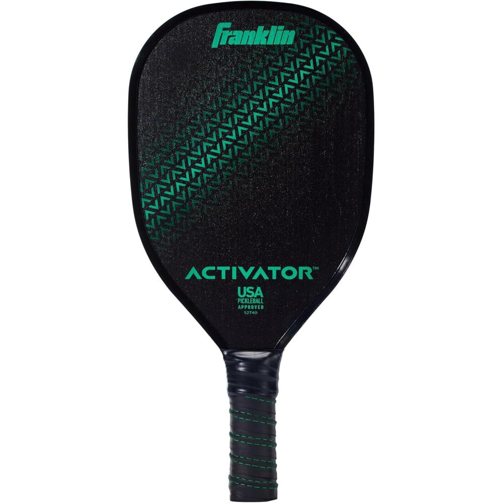 imageFranklin Sports Pickleball Paddle  Activator Wood Pickleball Paddle  USAPA Approved Paddle  Green