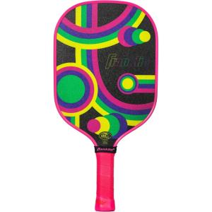 Franklin Sports Kids Pickleball Paddle – Junior Paddle Series Paddle for Youth Pickleball Players – Kids Junior Pickleball Paddles – 10mm Polypropylene Core(Pink)