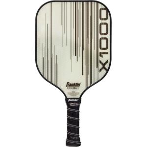 Franklin Sports Pickleball Paddle – X-1000 Polypropylene Core Pickleball Racket – Official USA Pickleball (USAPA) Approved Pickleball Paddle – Lightweight Pro Racket – 8mm Thick Core(White)