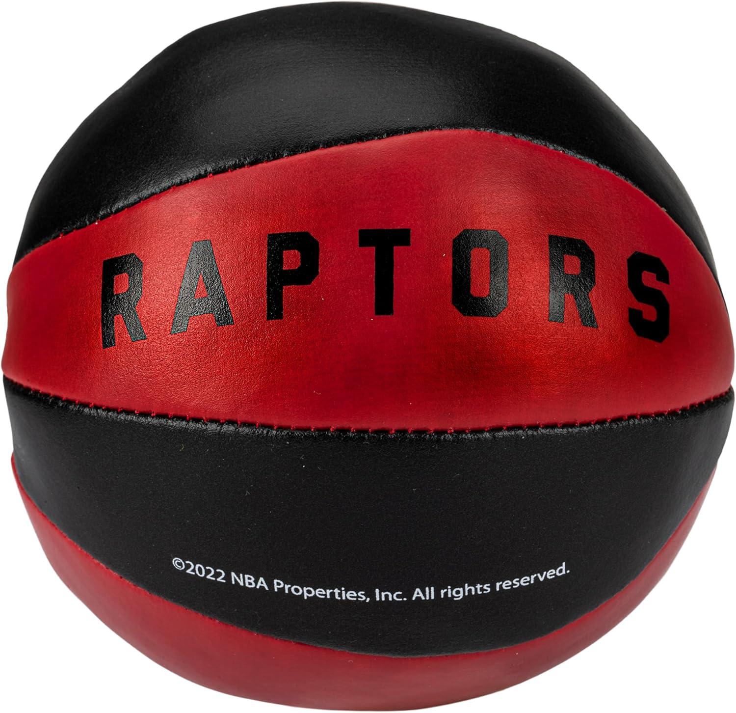 imageFranklin Sports NBA Toy Basketballs 2 Pack of Kids Soft Mini Basketballs for Over The Door Indoor Hoops NBA Fan ShopToronto Raptors
