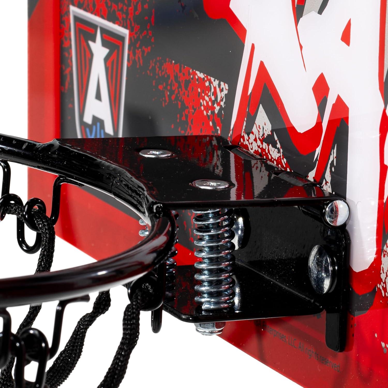 imageFranklin Sports WNBA Team Over The Door Basketball Hoops Kids Indoor Mini Basketball Hoop Ball Set WNBA Fan Mini HoopsAtlanta Dream