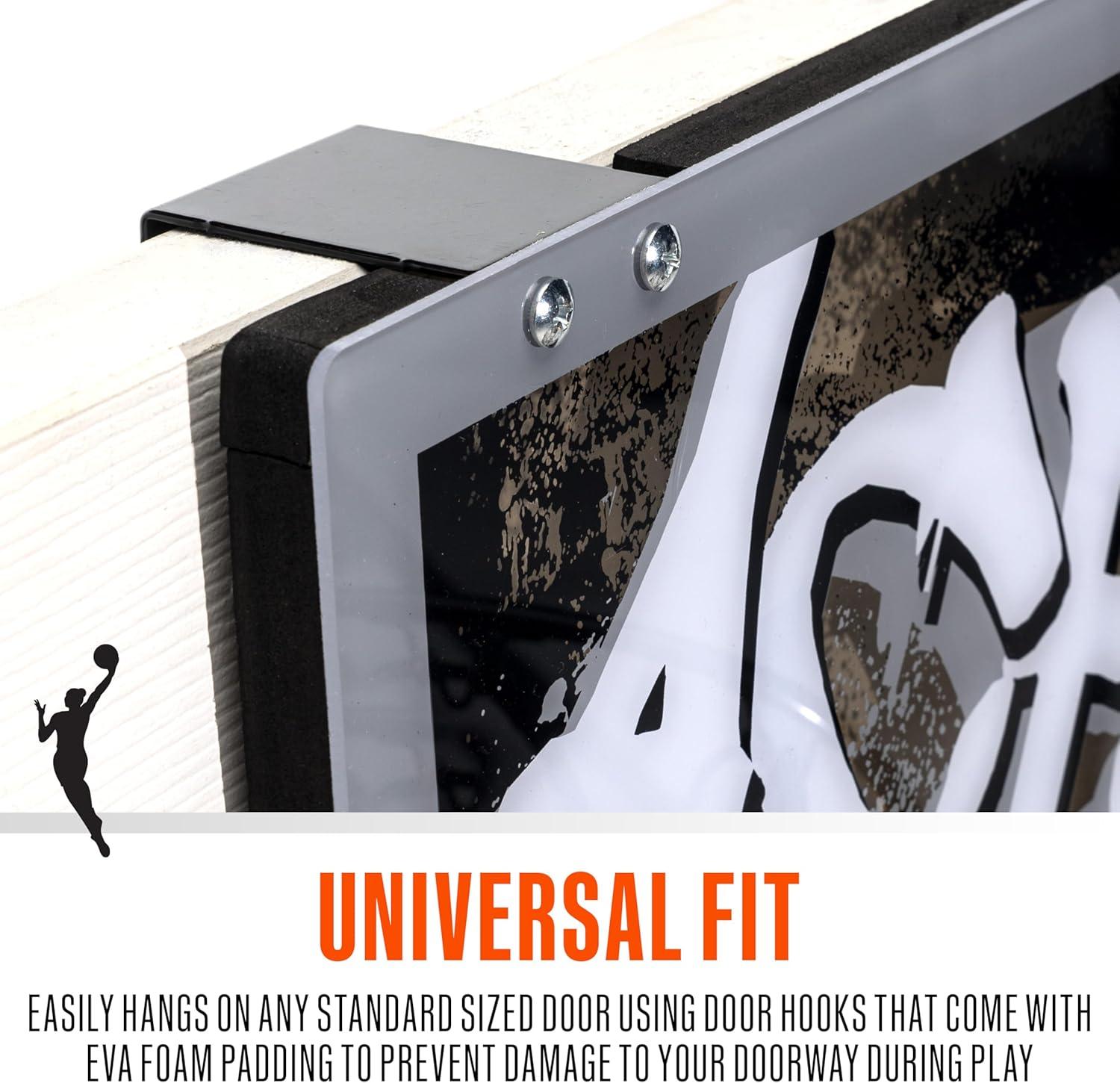 imageFranklin Sports WNBA Team Over The Door Basketball Hoops Kids Indoor Mini Basketball Hoop Ball Set WNBA Fan Mini HoopsLas Vegas Aces