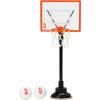 imageFranklin Sports WNBA Bounce a Bucket  Kids Indoor Micro Basketball Hoop with Balls  WNBA Fan Shop Mini Hoop for Bedroom  Office