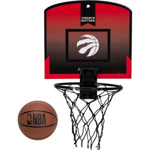 Franklin Sports NBA Over the Door Basketball Hoop – Kids Indoor Mini Hoop Set with Basketball – Perfect for Bedroom or Office(Toronto Raptors)