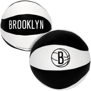 Franklin Sports NBA Toy Basketballs – 2 Pack of Kids Soft Mini Basketballs for Over The Door + Indoor Hoops – NBA Fan Shop(Brooklyn Nets)