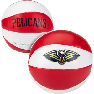 Franklin Sports NBA Toy Basketballs – 2 Pack of Kids Soft Mini Basketballs for Over The Door + Indoor Hoops – NBA Fan Shop(New Orleans Pelicans)