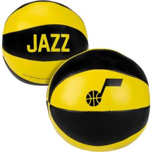 Franklin Sports NBA Toy Basketballs – 2 Pack of Kids Soft Mini Basketballs for Over The Door + Indoor Hoops – NBA Fan Shop(Utah Jazz 2)