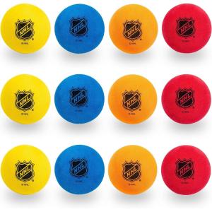 Franklin NHL Foam Mini Hockey Balls -12 Pack(One Size)