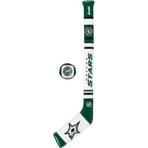 Franklin Sports NHL Team Mini Soft Hockey Stick Set – NHL Team Soft Foam Mini Hockey Stick and Ball – Great Toy for Kids(Dallas Stars)