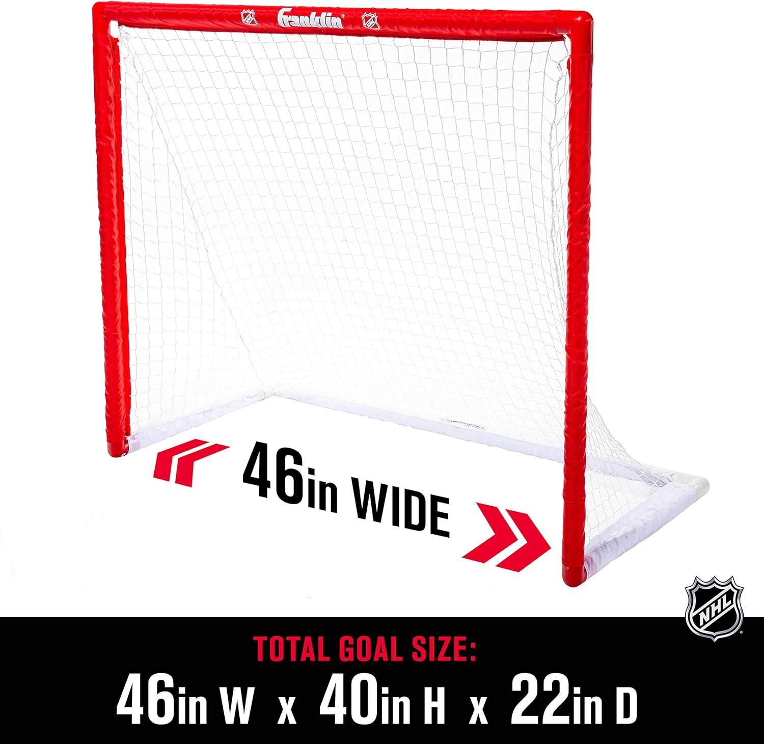 imageFranklin Sports Hockey Goal Ball and Stick Set NHL