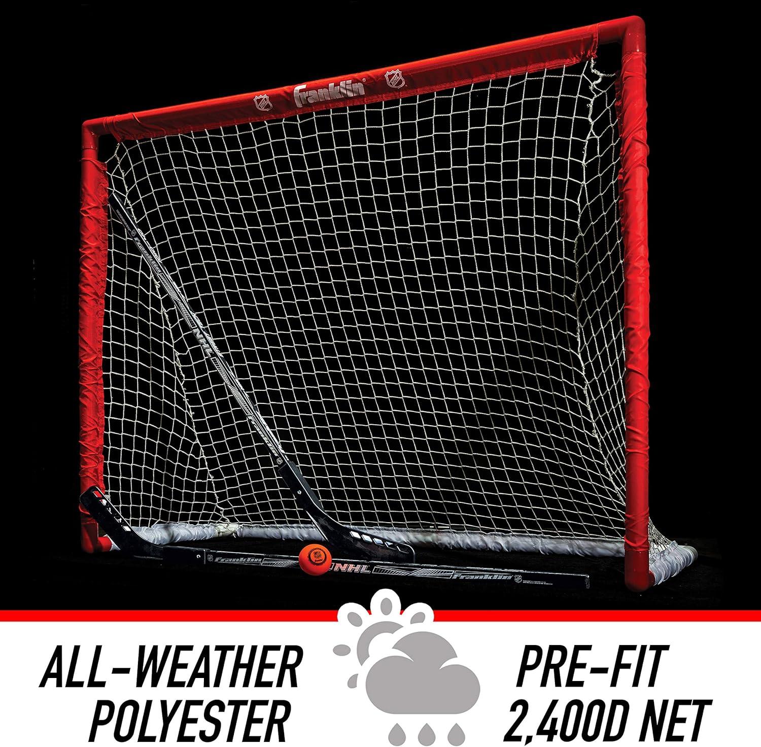 imageFranklin Sports Hockey Goal Ball and Stick Set NHL