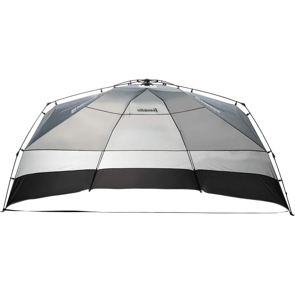 imageFranklin Sports Sideline Team Sunblocker Shelter  Easy Set Up  Portable and UPF 50 Protected  Great for Beach and Sports Games  Soccer  Lacrosse  Baseball  Football  Field Hockey