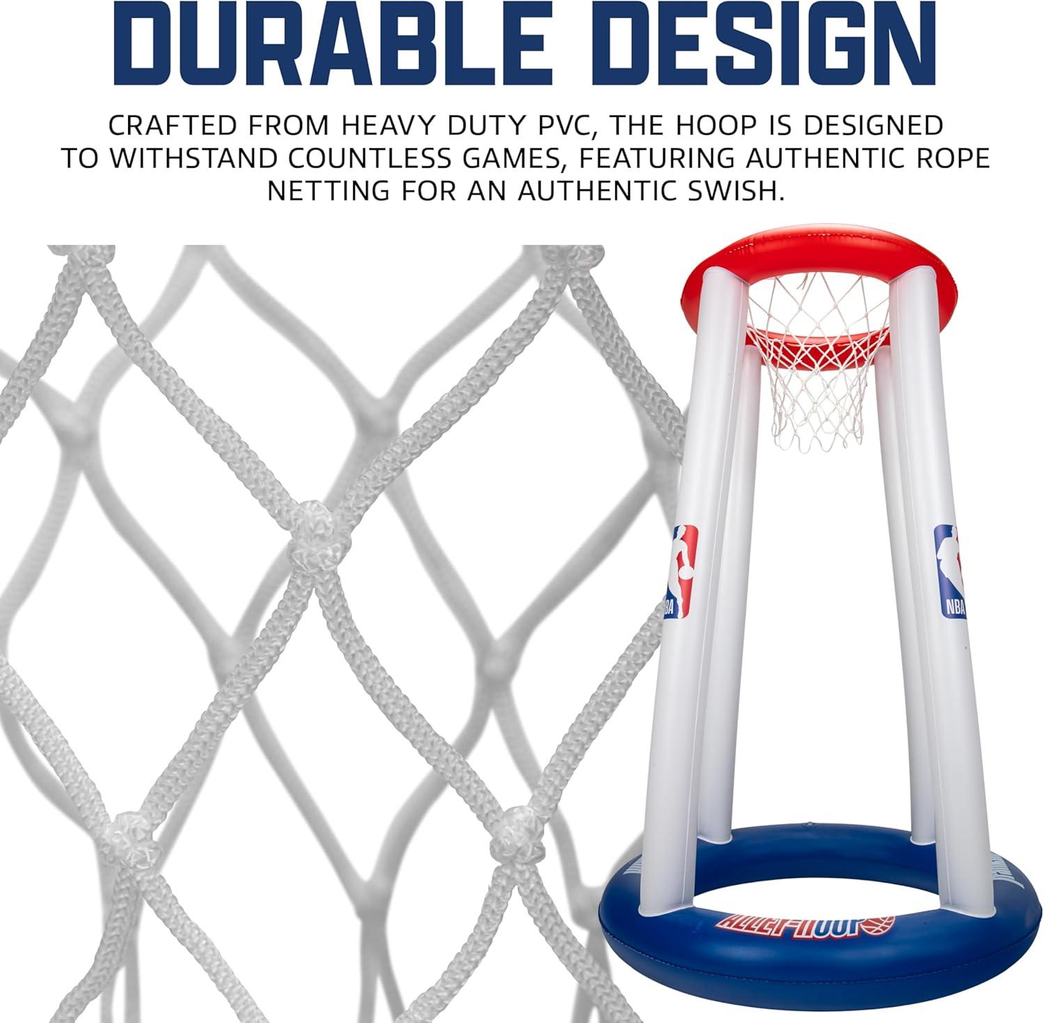 imageFranklin Sports NBA AlleyHoop Kids Inflatable Toy Basketball Hoop Set Indoor Outdoor Mini Inflatable Hoop Basketball Set for Kids Ages 3 Boys Girls Basketball Toy 48quot Inches