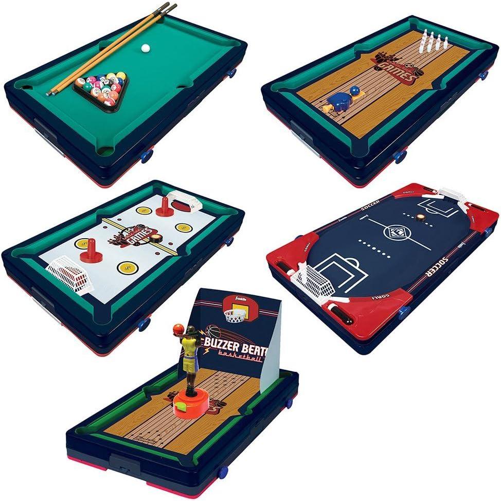 imageFranklin Sports 5in1 Tabletop Game System