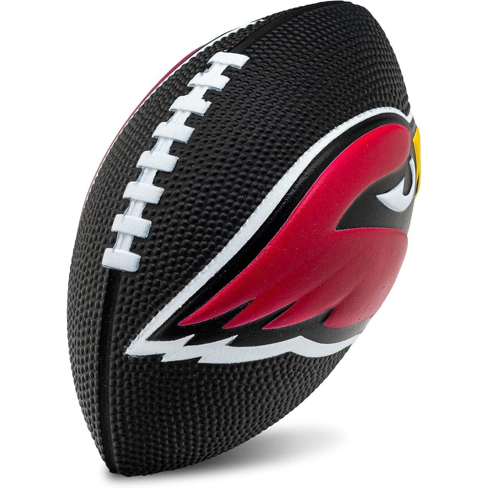 imageFranklin Sports NFL Football  Kids Foam Football  Soft Junior Size 85quot Ball with 3D Logos  Perfect for Gameday  TailgatesArizona Cardinals