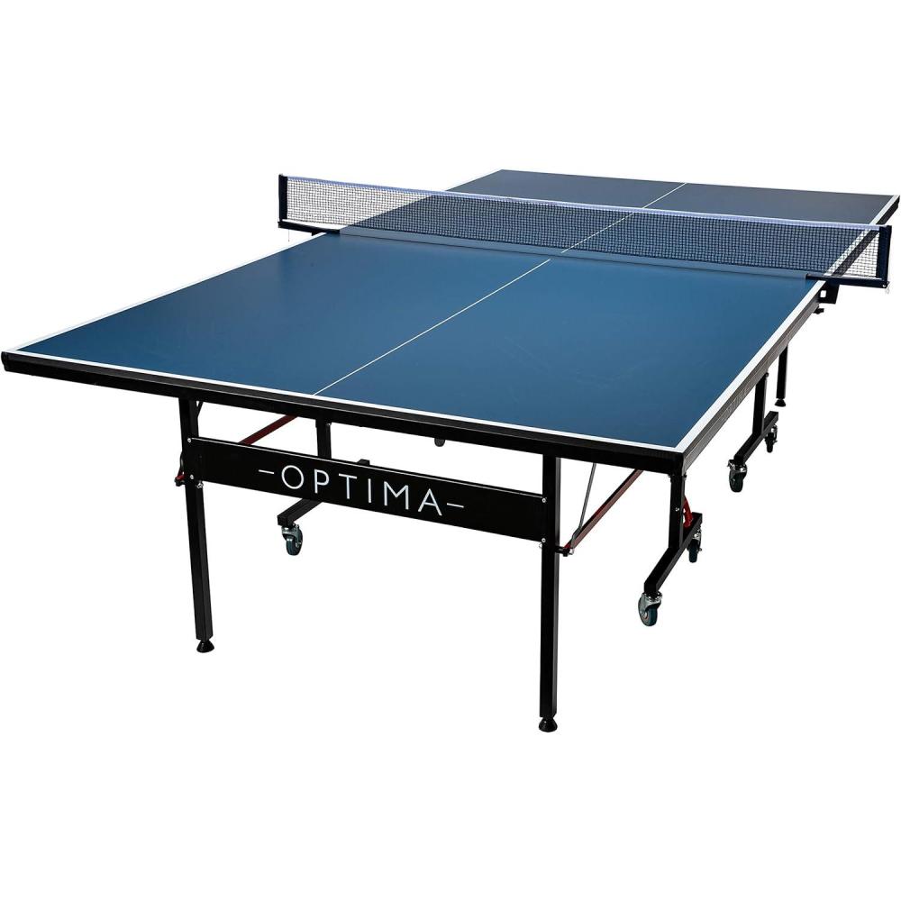 imageFranklin Sports Table Tennis Tables  Optima Table Tennis Tables  Indoor  Outdoor Tables  Official Size Conversion Tops  MidSize Tables for KidsIndoor Table