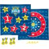 imageFranklin Sports Toss N Flip Darts  Indoor and Outdoor Game for Kids  Yard Toss Game with Inflatable Red  Blue Darts Included