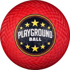 Franklin Sports Kids Playground Balls – Rubber Kickballs + Playground Balls For Kids – Great for Dodgeball, Kickball, 4 Square + Schoolyard Games – 8.5” Diameter(1 Pack – Red)