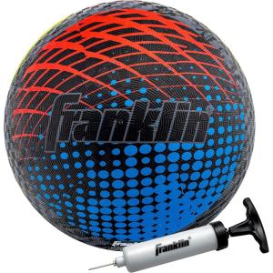 Franklin Sports Kids Playground Balls – Rubber Kickballs + Playground Balls For Kids – Great for Dodgeball, Kickball, 4 Square + Schoolyard Games – 8.5” Diameter(1 Ball – Mystic)