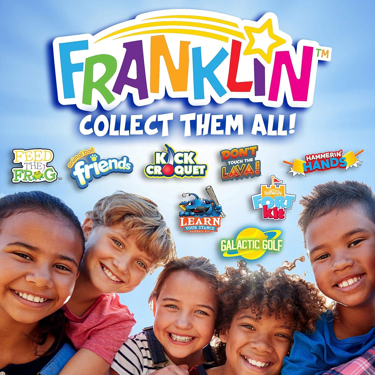 imageFranklin Kick Croquet Game Set Perfect for Kids and Adults Combines Soccer and Croquet Great for Outdoor Play