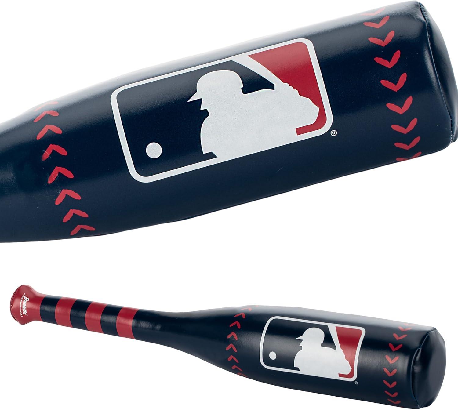 imageFranklin Sports MLB 21quot Soft Sport Bat ampamp Ball Blue Lightweight Kids Bat Ball