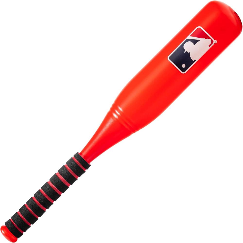 imageFranklin Sports MLB Jumbo Kids Plastic Baseball Bat  Backyard Bat with Large Barrel for Toddlers  Fat Plastic BatAssorted Colors May Vary