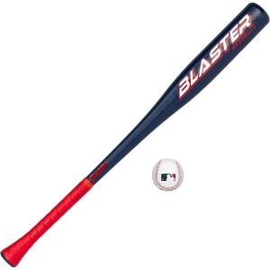 Franklin Sports Blaster Plastic Baseball Bat + Ball Set – Youth 32″ Toy Bat + Official Stitched 70mm Lightweight Ball(Bat and Ball Set)