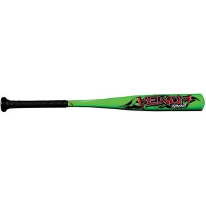 Franklin Sports Kids Teeball Bat – Venom + Barracuda Aluminum + Composite – USA Baseball Certified for Boys + Girls – Youth Metal Bat – Drop -10 to -13(Green: 2-1/4″ Barrel)