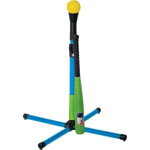 Franklin Sports Youth Batting Tee – Adjustable Height Plastic Training Tee for Kids + Toddlers – 23″ to 33″ Inches(XT Batting Tee – Blue)