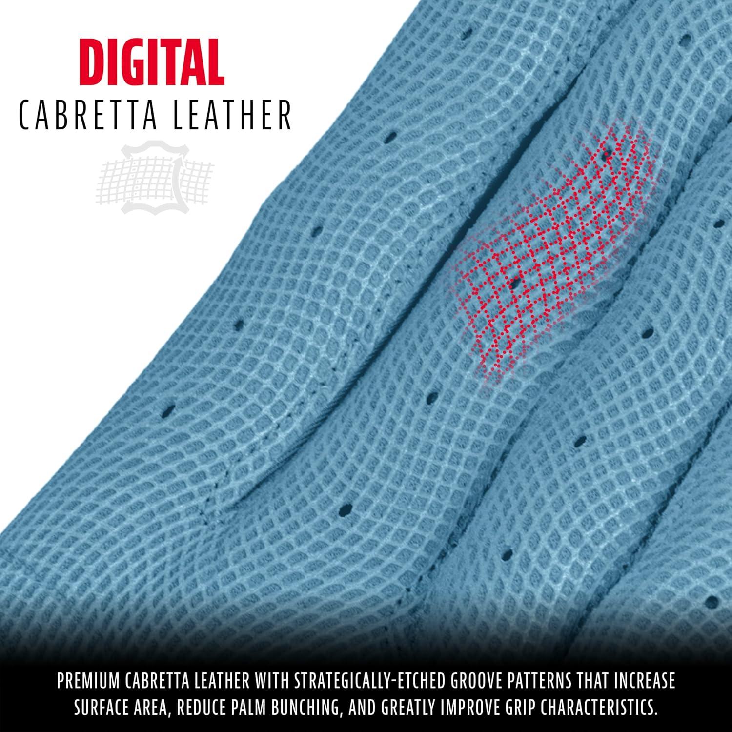 imageFranklin Sports MLB Baseball Batting Gloves  CFX Pro Adult  Youth  Baseball  Softball  Multiple Sizes  ColorsCarolina BlueWhite