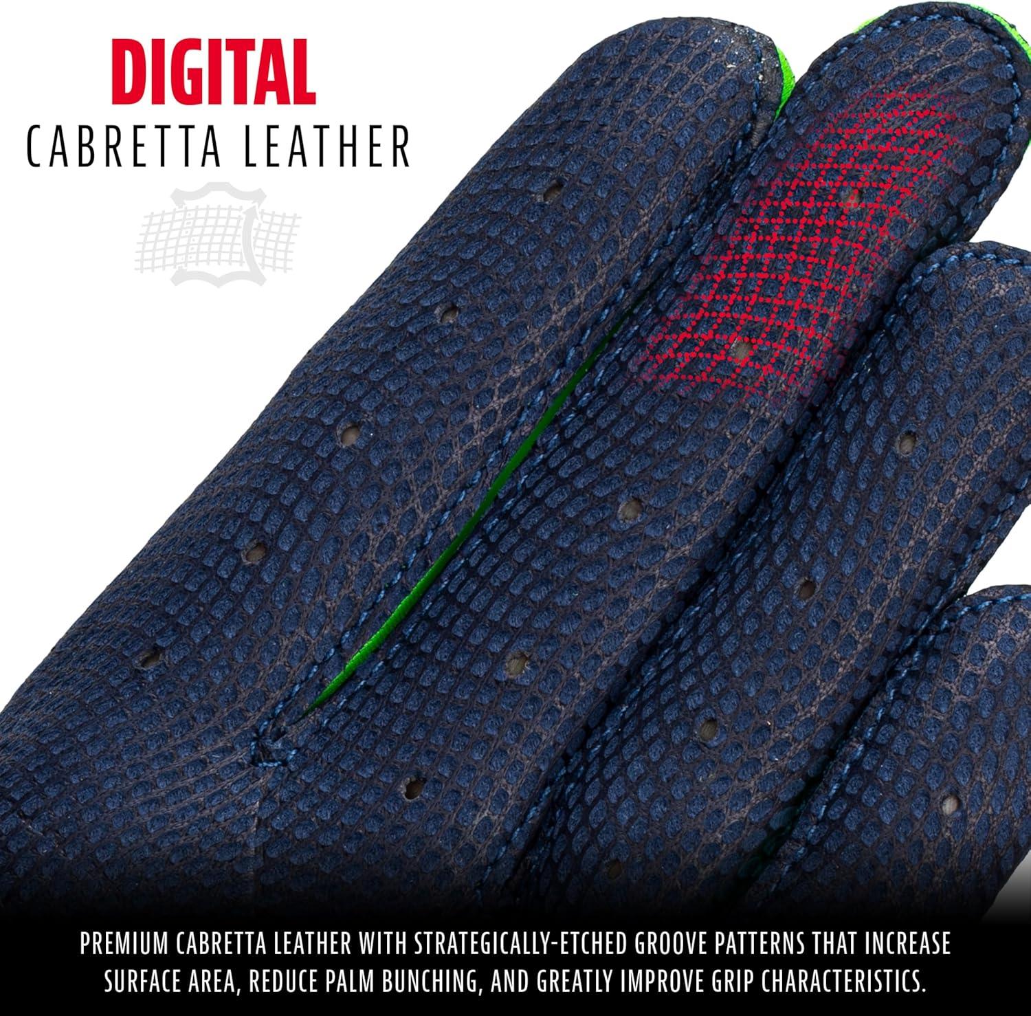 imageFranklin Sports MLB Baseball Batting Gloves  CFX Pro Adult  Youth  Baseball  Softball  Multiple Sizes  ColorsNavyGreen