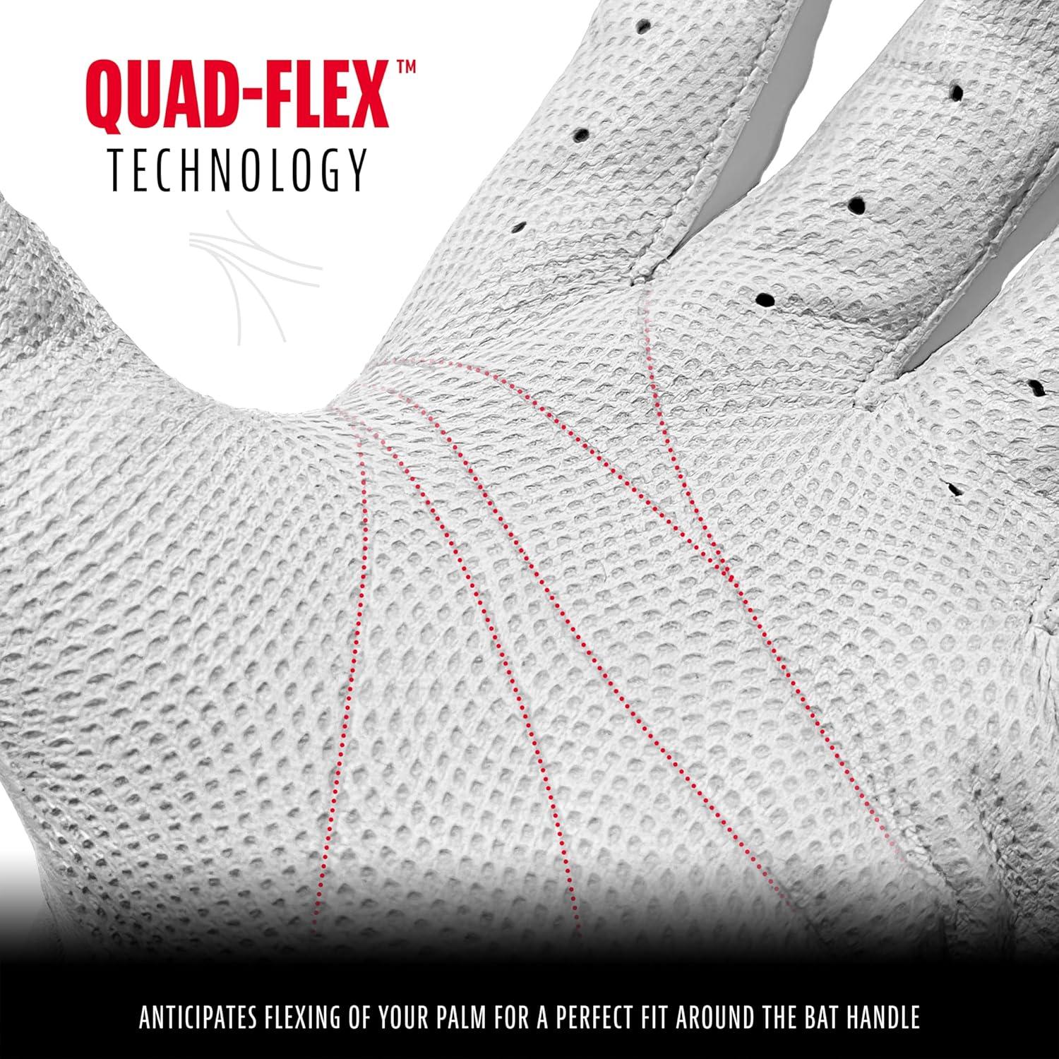 imageFranklin Sports MLB Baseball Batting Gloves  CFX Pro Adult  Youth  Baseball  Softball  Multiple Sizes  ColorsNavyPearl