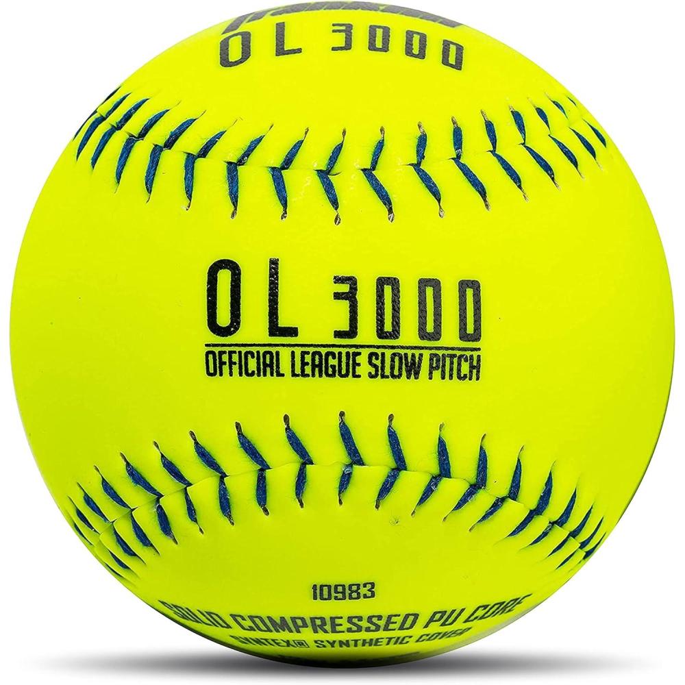 imageFranklin Sports Official Size Softballs 12quot Softballs Slowpitch Tournament Softballs Great for Practice Training Official Size Weight 1 Pack