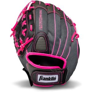 Franklin Sports Girls Softball Glove – Women’s Windmill Fastpitch + Slowpitch Softball Glove(Pink)