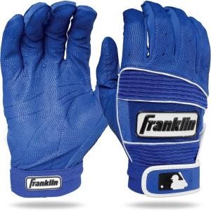 Franklin Sports MLB Batting Gloves – Neo Classic II – Adult Batting Gloves Pair – Baseball + Softball(Royal/Royal)