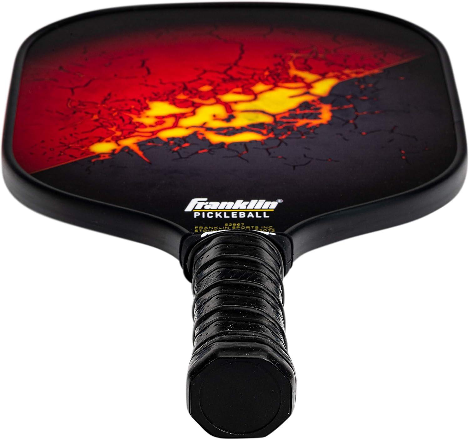 imageFranklin Sports 2 Paddle and 4 X40 Outdoor Pickleball Set Polypropylene Core Fiberglass Surface