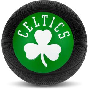 Franklin Sports Kids NBA Mini Foam Basketball – 5.5″ Inch Soft Toy Basketball for Indoor or Mini Over the Door Hoops(Boston Celtics)