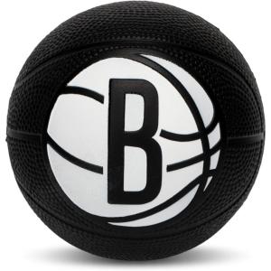 Franklin Sports Kids NBA Mini Foam Basketball – 5.5″ Inch Soft Toy Basketball for Indoor or Mini Over the Door Hoops(Brooklyn Nets)