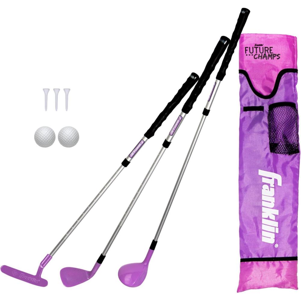 imageFranklin Sports Adjustable Youth Golf SetPink